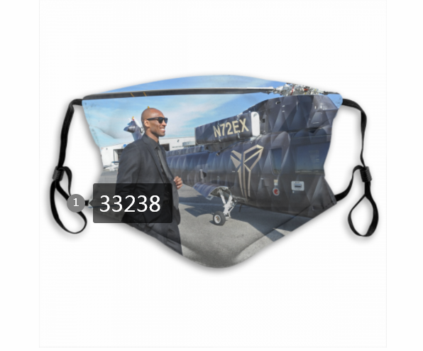 2021 NBA Los Angeles Lakers #24 kobe bryant 33238 Dust mask with filter